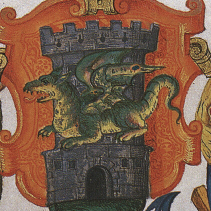 Stadtwappen aus dem Jahr 1590